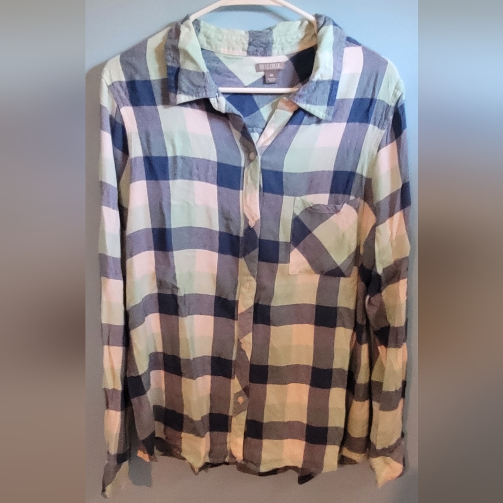 Blue Flannel Falls Creek Size XL